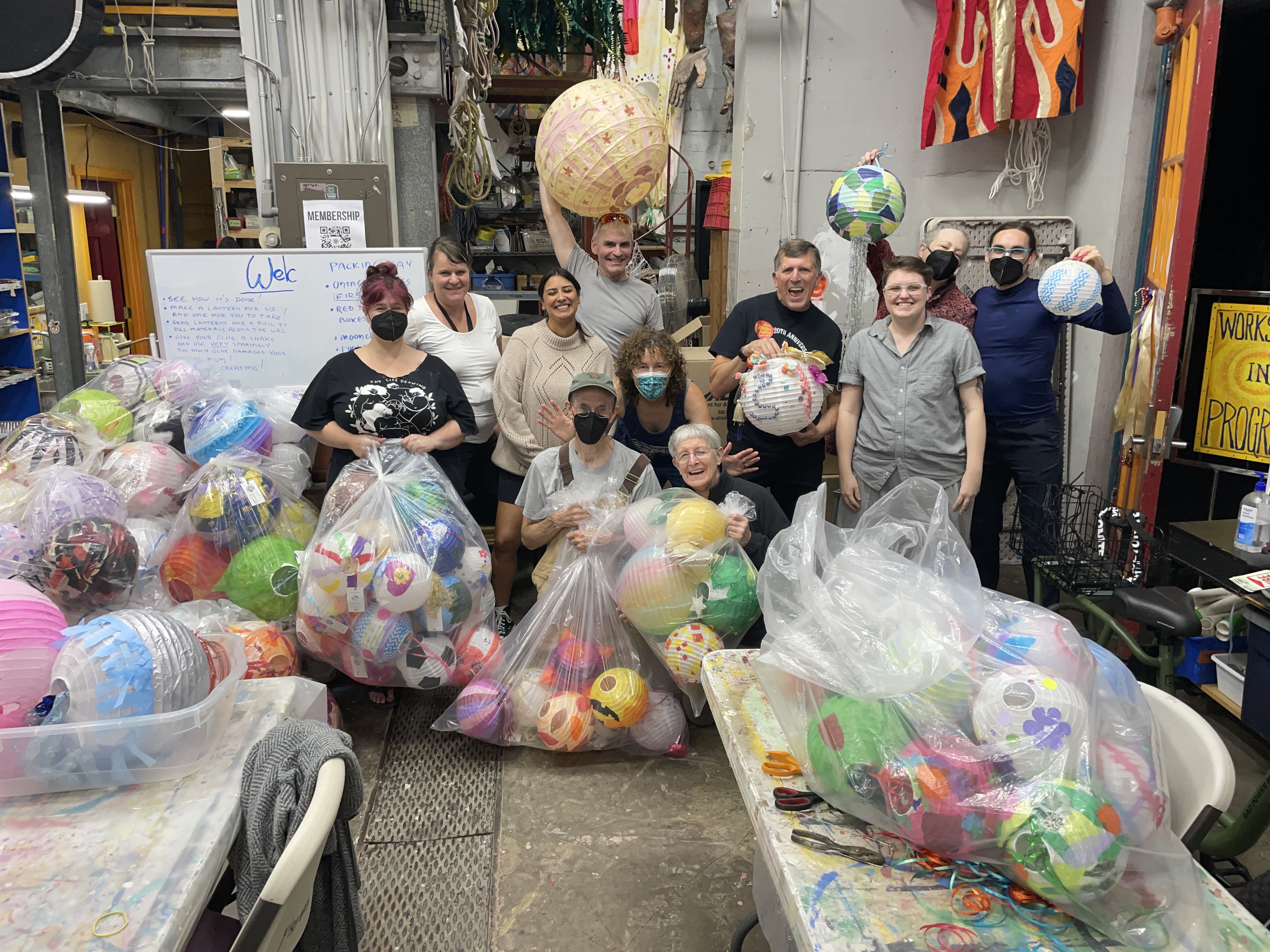 Lantern Bagging at Powerhouse