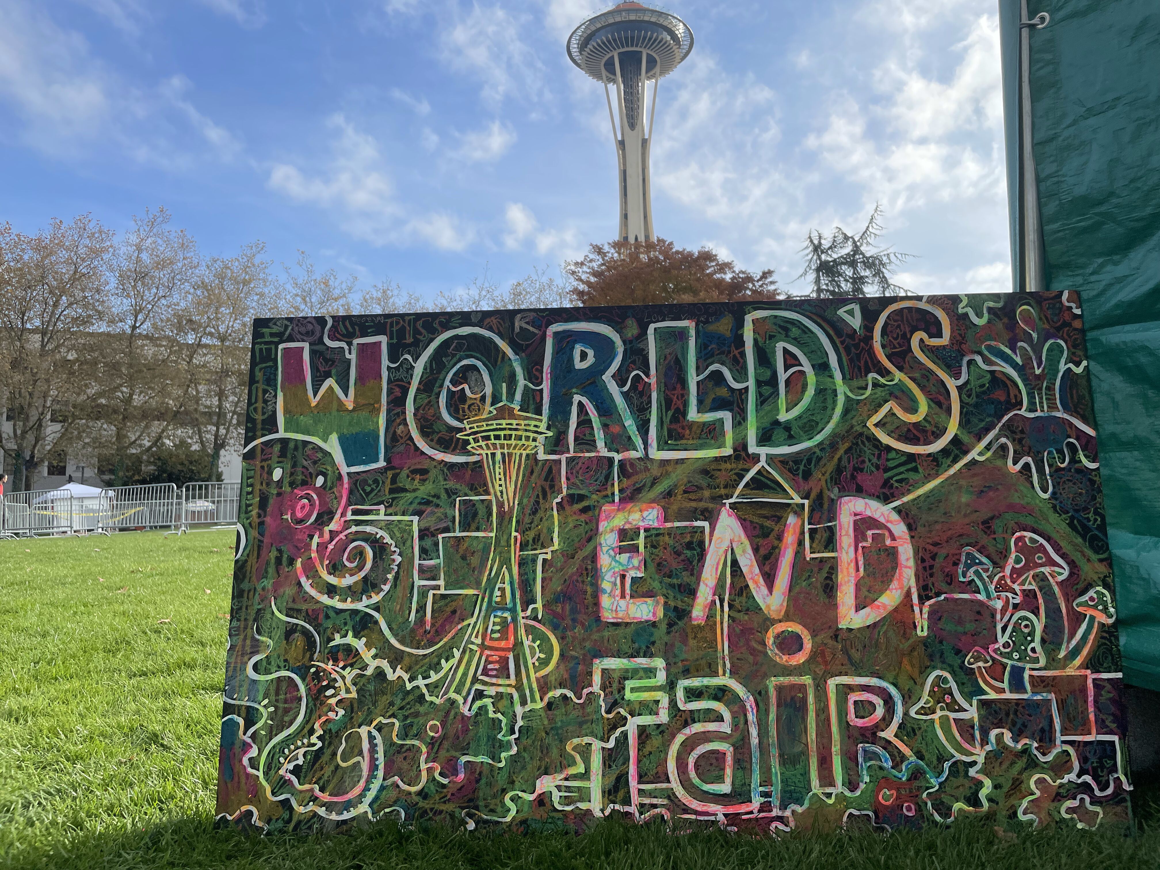 Haus Anima Worlds End Fair Scribbleboard